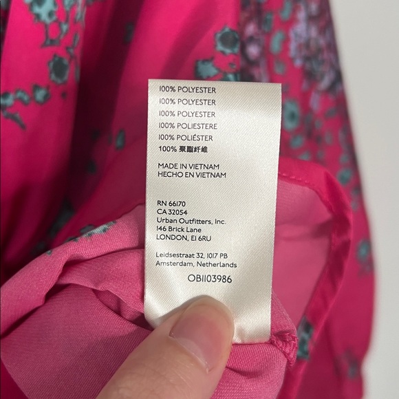 NEW Free People Run Free Tunic - Pink Combo - Size XS - Picture 6 of 13